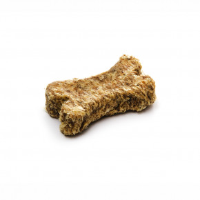 Mini mäsová kosť natural s harmančekom (0,5 %), 1 ks (prírodná maškrta)