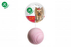JK ANIMALS, TPR Light loptička z termoplastickej gumy a EVA peny, 6 cm, ružová © copyright jk animals, všetky práva vyhradené