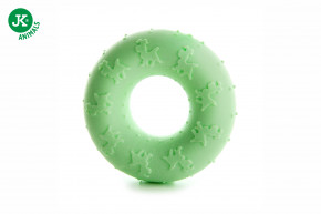 TPR Light krúžok z termoplastickej gumy a EVA peny, 7 cm, zelený © copyright jk animals, všetky práva vyhradené
