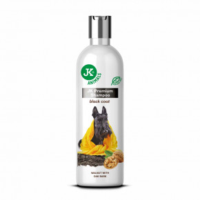 Prémiový šampón pre tmavú srsť so zjemňujúcimi účinkami, 250 ml, s výťažkami z dubovej kôry a vlašského orecha