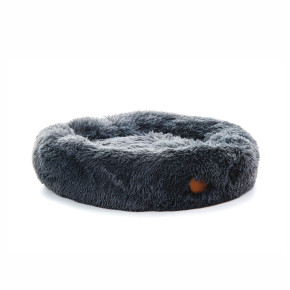 Pelech Donut S, 60 cm, sivý, jemný pelech pre malých a stredných psov