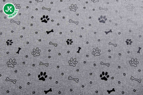 Matrace Bono Grey Lux XL, sivá, 110 cm, vysoký matrac pre psov © copyright jk animals, všetky práva vyhradené