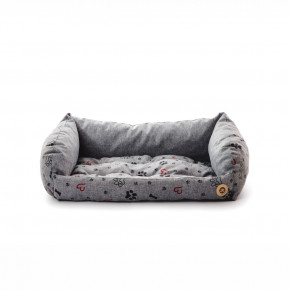 Kanape Grey Lux M, 65 cm, pohodlné kanape pre malé a stredné psy