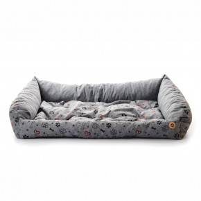 Kanape Grey Lux XL, 105 cm, pohodlné kanape pre veľké psy