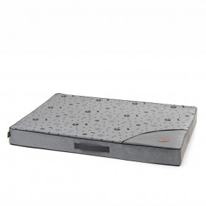 Matrace Memory Grey Lux L, sivá, 95 cm, matrace pre veľké psy s pamäťovou penou