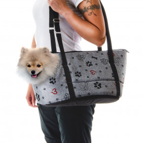 Taška Grey Lux S, 40 cm, štýlová taška pre malé psy