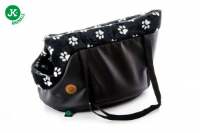 JK ANIMALS, taška pre psov Labka čierna M, veľkosť 50×30×31 cm © copyright jk animals, všetky práva vyhradené