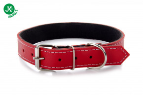 JK ANIMALS, kožený obojok JK Classic pre psov, červený, 3×65 cm © copyright jk animals, všetky práva vyhradené