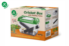 JK ANIMALS, prenosný priehľadný box na cvrčky s dávkovačom © copyright jk animals, všetky práva vyhradené