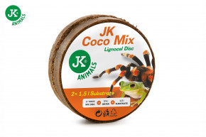 JK ANIMALS, podstielka JK Coco Mix Lignocel Disc, kokosová drvina v dvoch diskoch, 2×110 g © copyright jk animals, všetky práva vyhradené